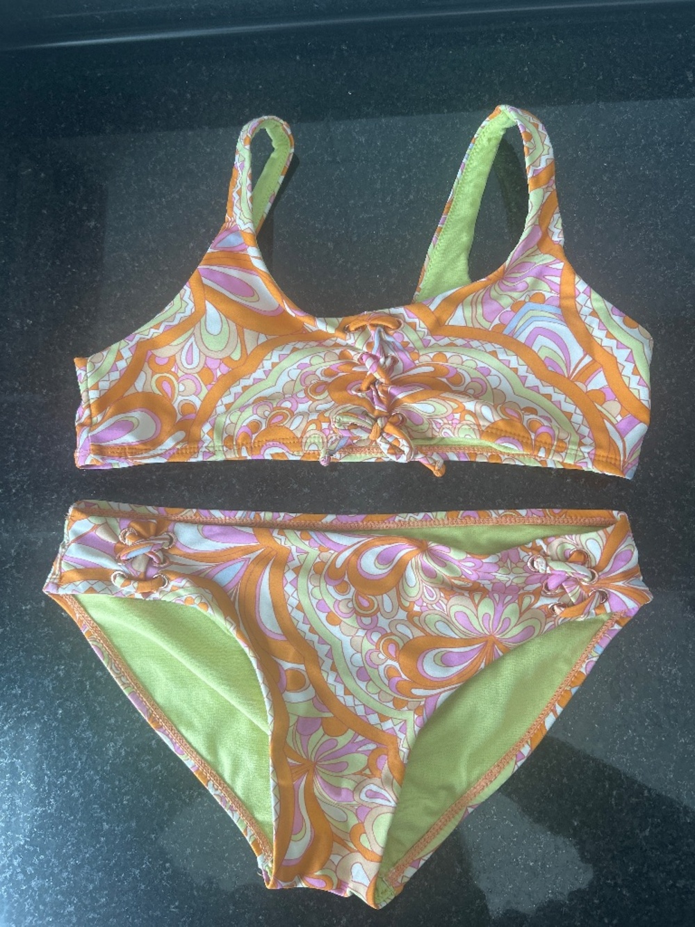 Girls Raisin bikini, size 14